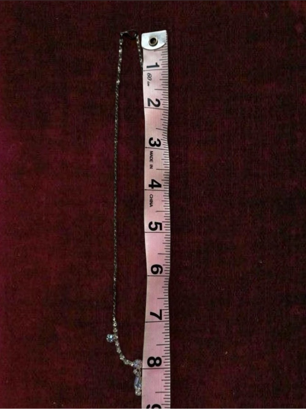 Vintage Rhinestone Necklace - Picture 5 of 5